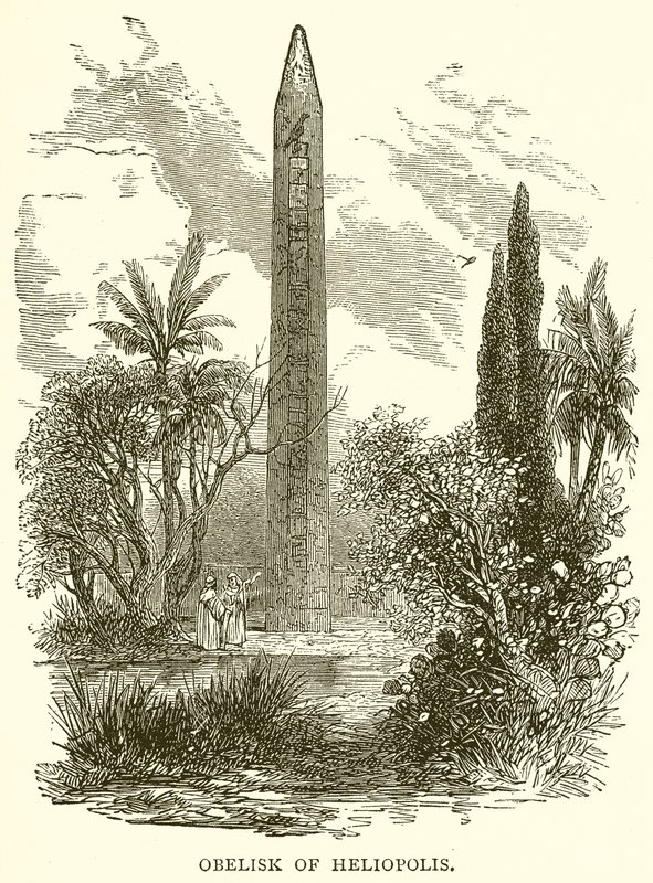 Heliopolis obeliszkje alkotó: English School