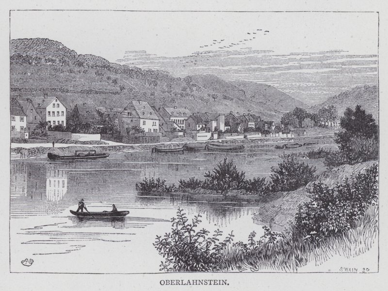 Oberlahnstein (metszet) alkotó: English School