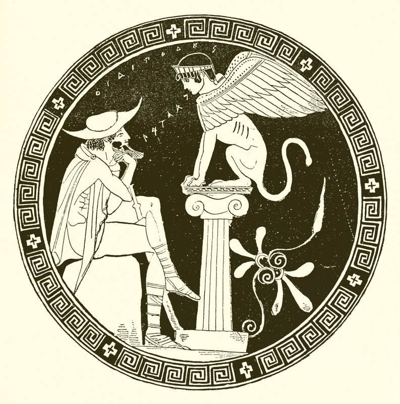 Oidipous és a Szfinx alkotó: English School