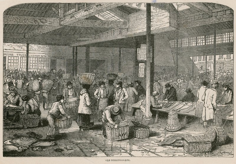 Régi Billingsgate alkotó: English School
