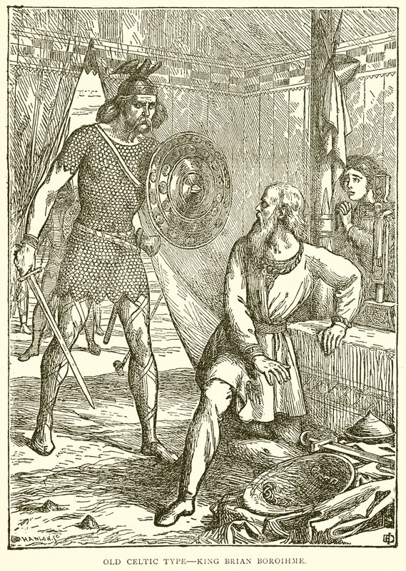 Régi kelta típus – Brian Boroimhe király alkotó: English School