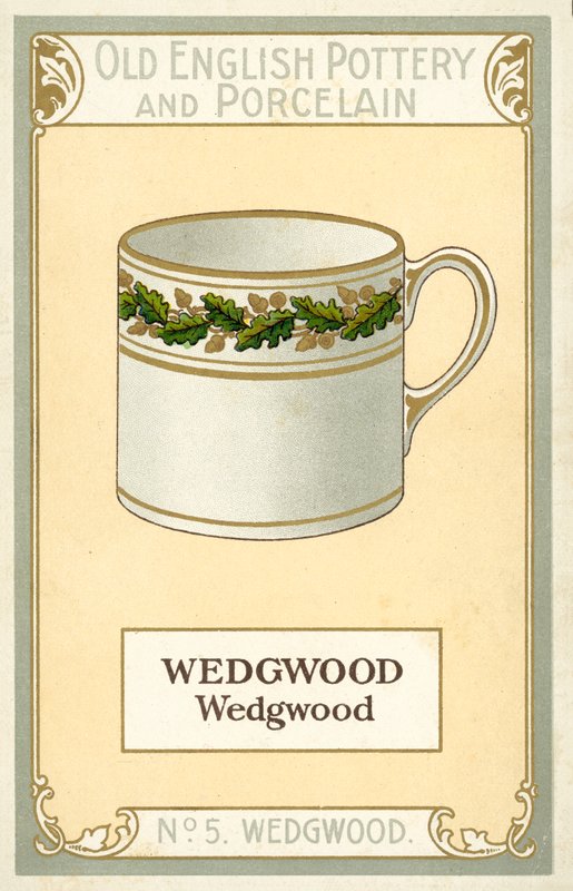 Régi angol kerámia és porcelán: Wedgwood (színes litográfia) alkotó: English School
