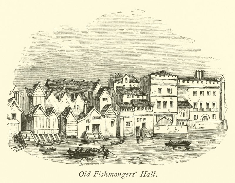 Old Fishmongers Hall alkotó: English School