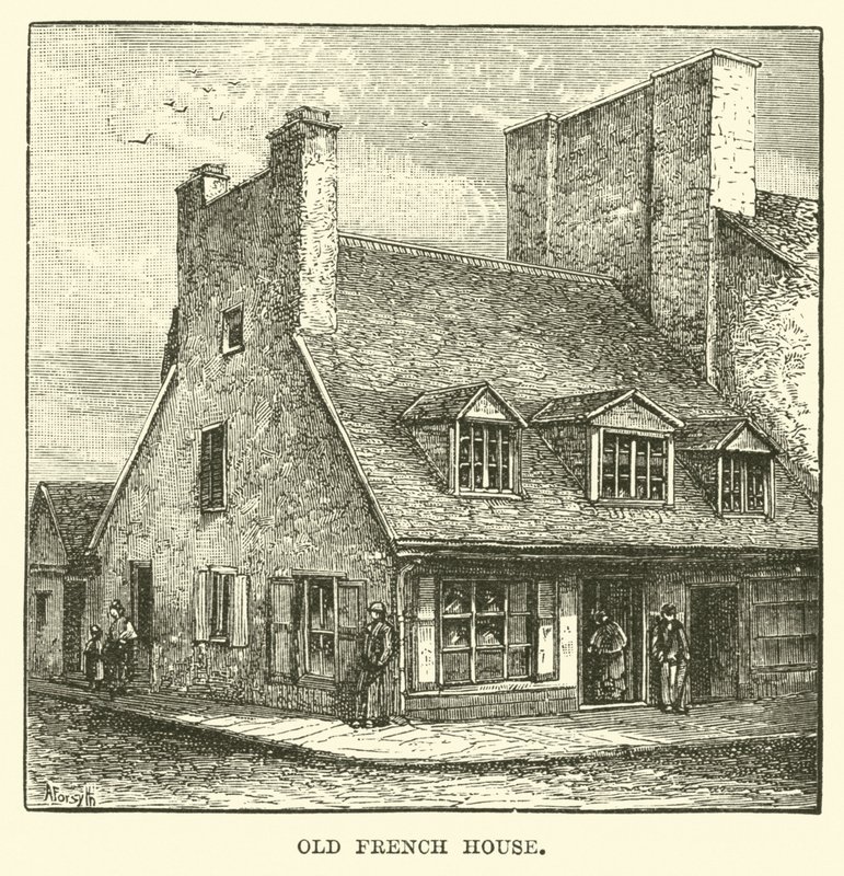 Régi francia ház alkotó: English School