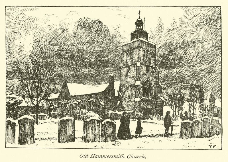Régi Hammersmith templom alkotó: English School
