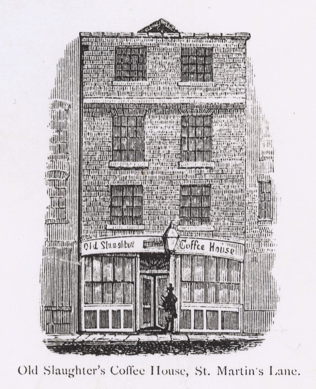 Old Slaughters Coffee House, St Martins Lane alkotó: English School