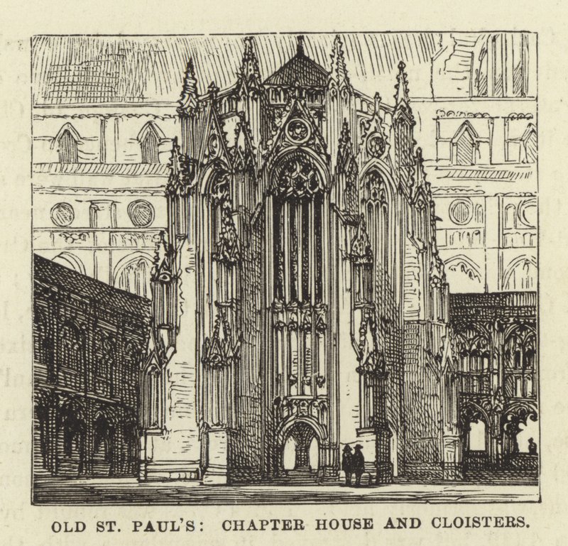 Old St Pauls, a Káptalanház és a kolostorok alkotó: English School