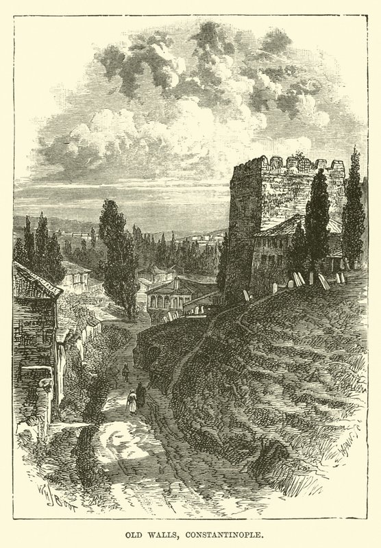 Régi falak, Konstantinápoly alkotó: English School