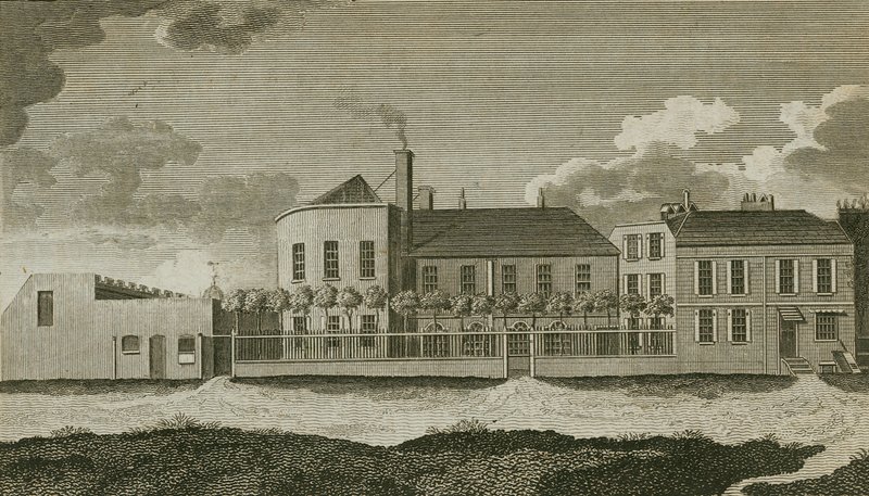 Old White Conduit House, Pentonville, London alkotó: English School