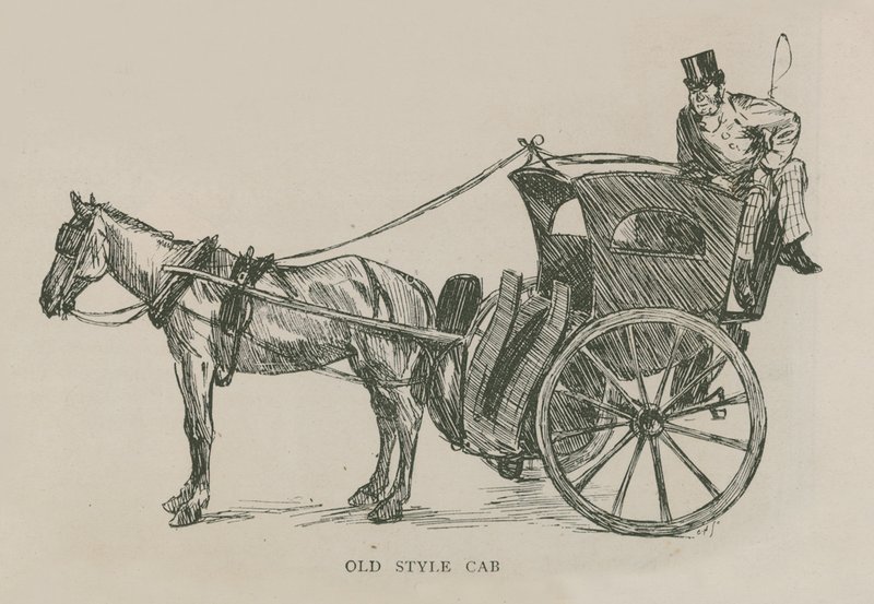 Régi stílusú taxi alkotó: English School