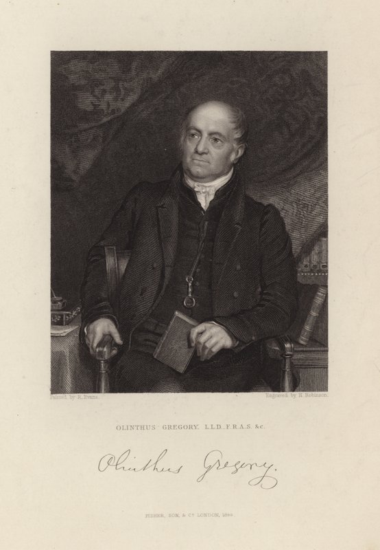 Olindus Gregory alkotó: English School