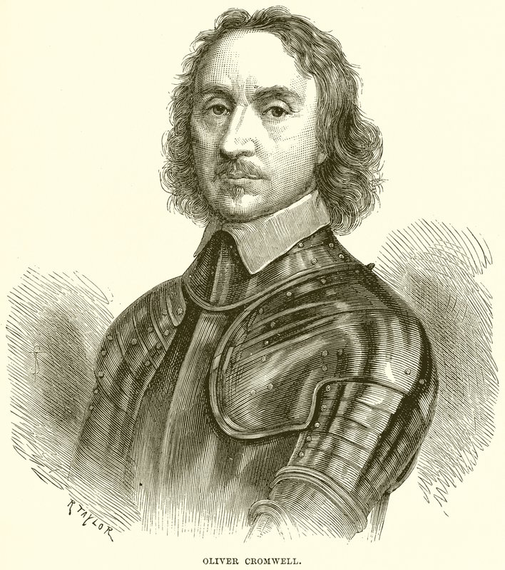 Oliver Cromwell alkotó: English School
