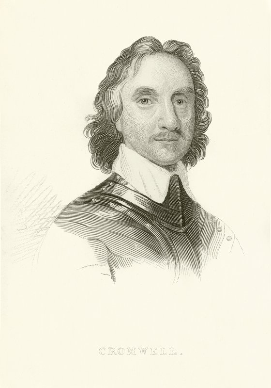 Oliver Cromwell alkotó: English School