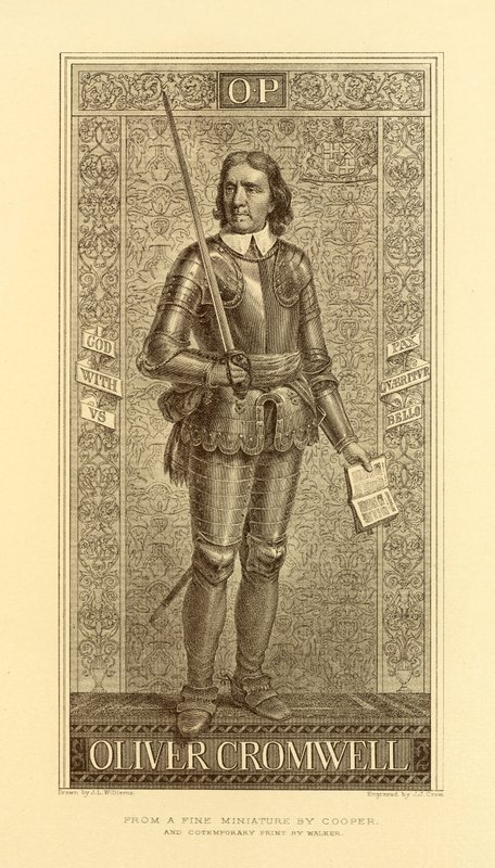 Oliver Cromwell alkotó: English School