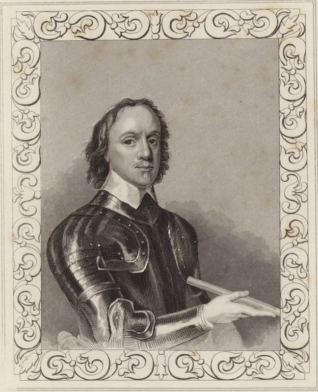 Oliver Cromwell alkotó: English School