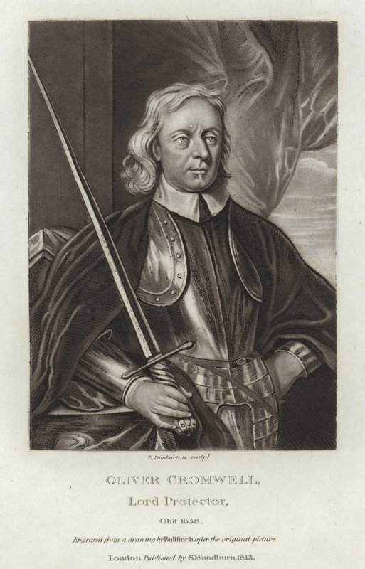 Oliver Cromwell alkotó: English School