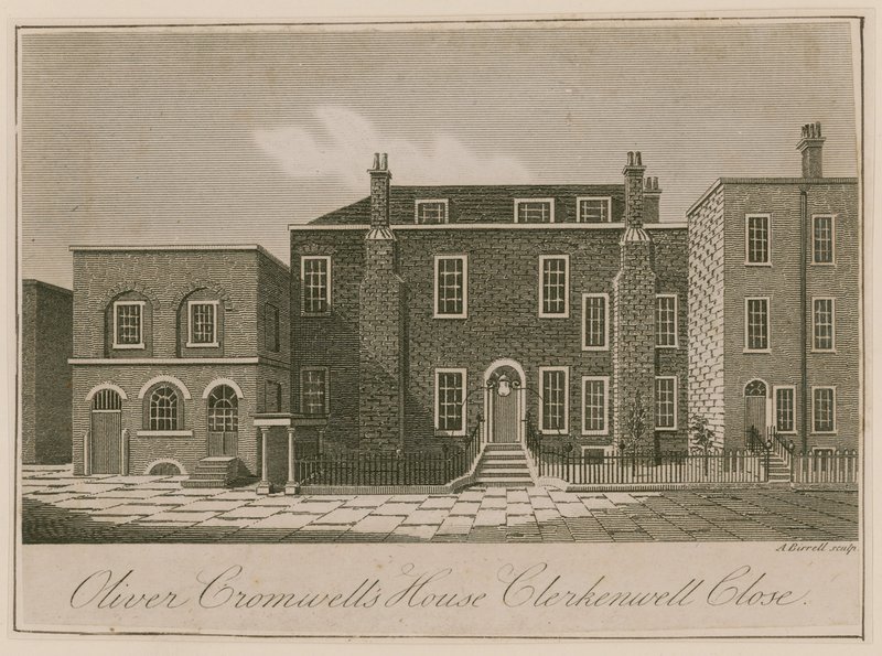 Oliver Cromwells ház, Clerkenwell Close, London alkotó: English School