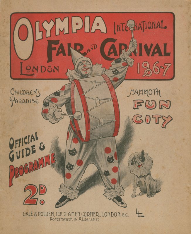 Olympia Nemzetközi Vásár és karnevál, London alkotó: English School