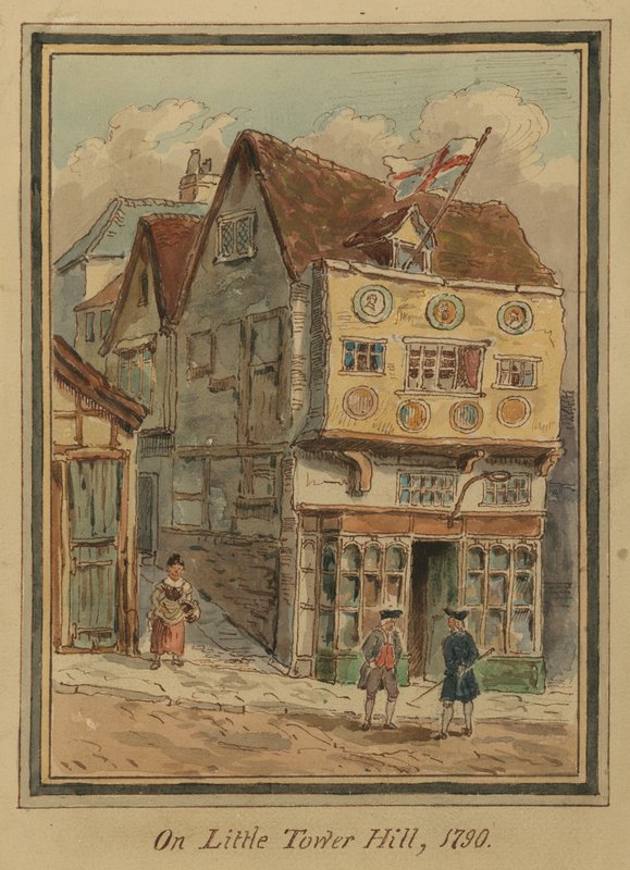 A Little Tower Hillen, Londonban, 1790 alkotó: English School