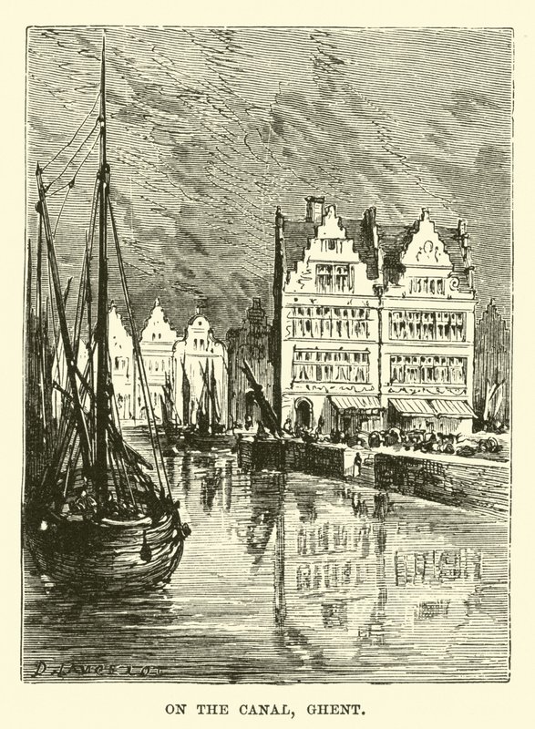 A csatornán, Gent alkotó: English School