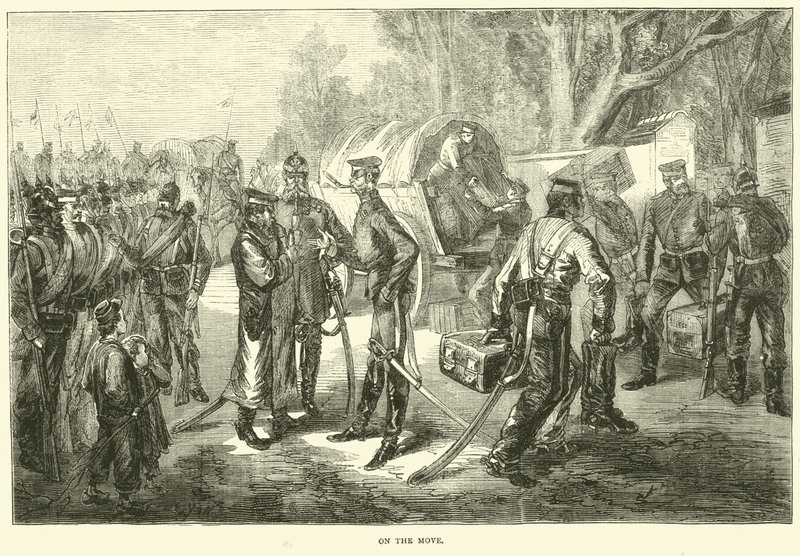 Útközben, 1871. január alkotó: English School