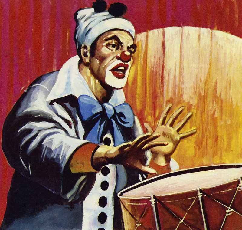 Caruso egyik legszebb alakítása az I. Pagliacci bohóca volt alkotó: English School