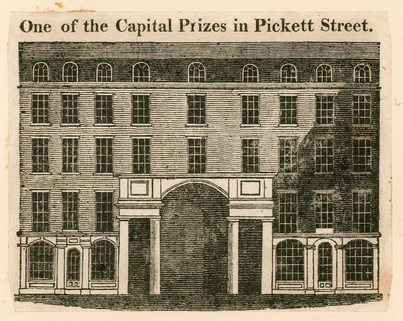 Az egyik fővárosi díj a Pickett Streeten, a Temple Bar-ban, Londonban alkotó: English School