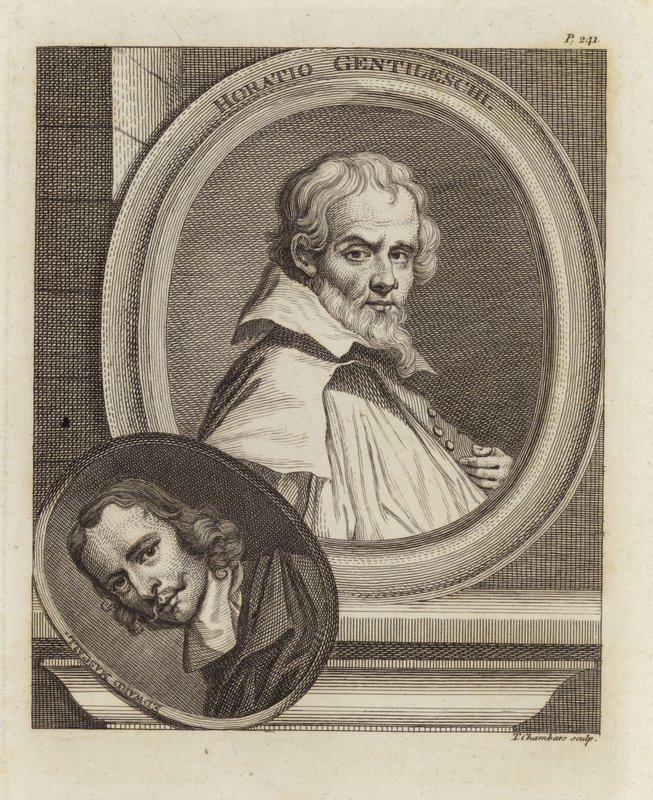 Orazio Lomi Gentileschi alkotó: English School