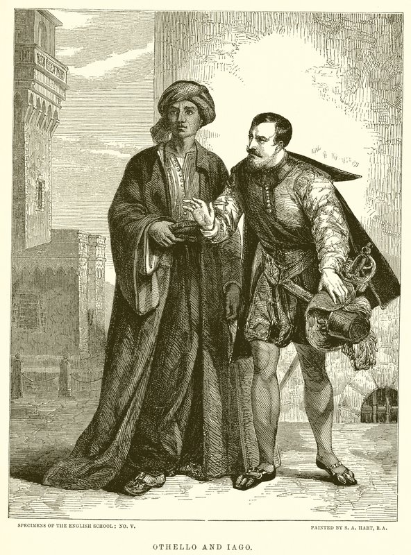 Othello és Iago alkotó: English School