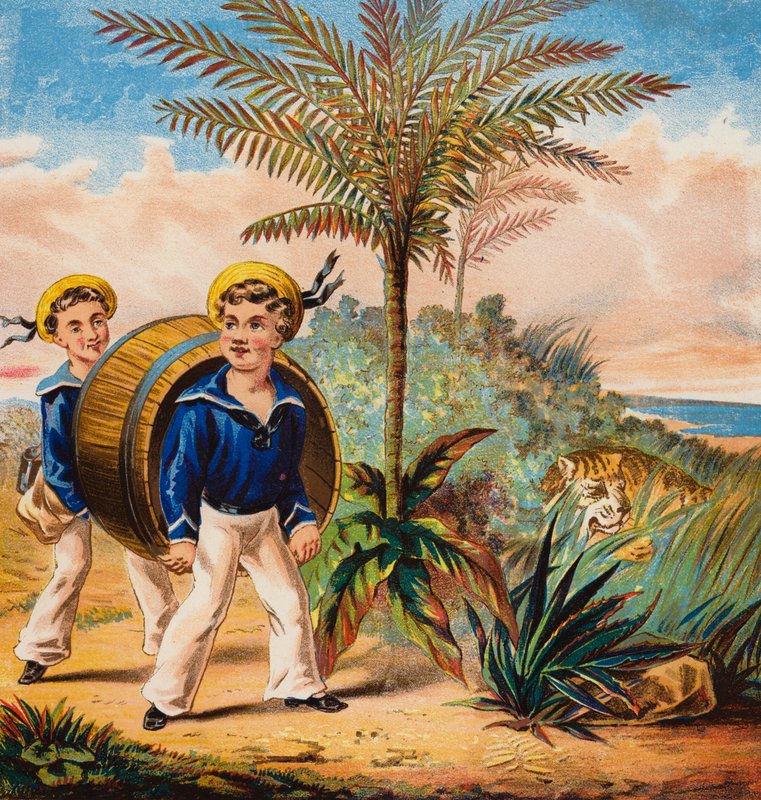 Tengerészeink (színes litográfia) alkotó: English School