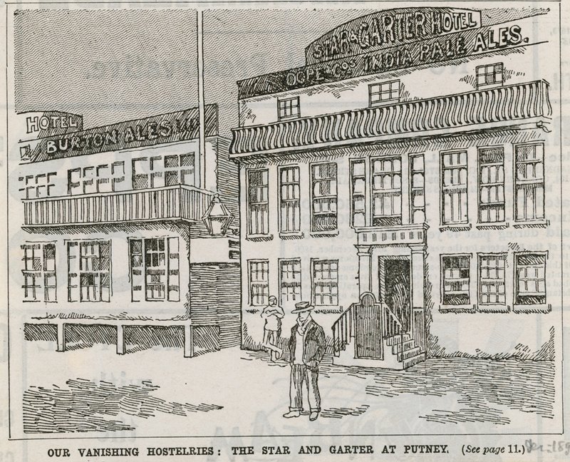 Eltűnő szállóink: The Star és a Harisnyakötő Putney-ban alkotó: English School