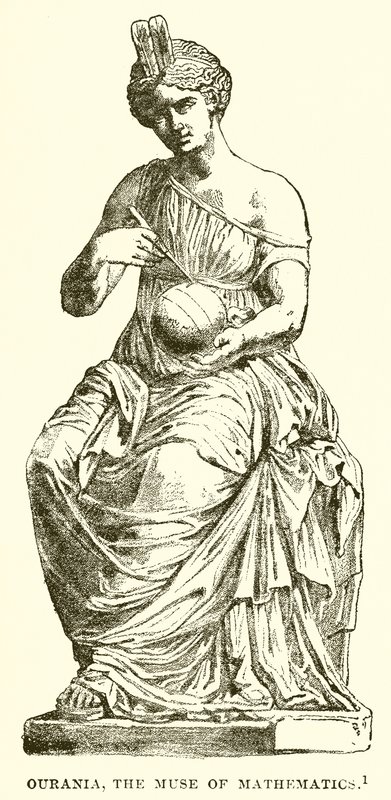 Uránia, a matematika múzsája alkotó: English School