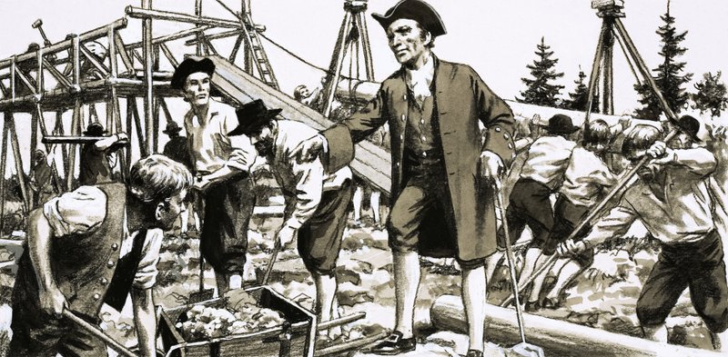 A Birodalom előőrsei: Az elveszettek földje (Nova Scotia) alkotó: English School