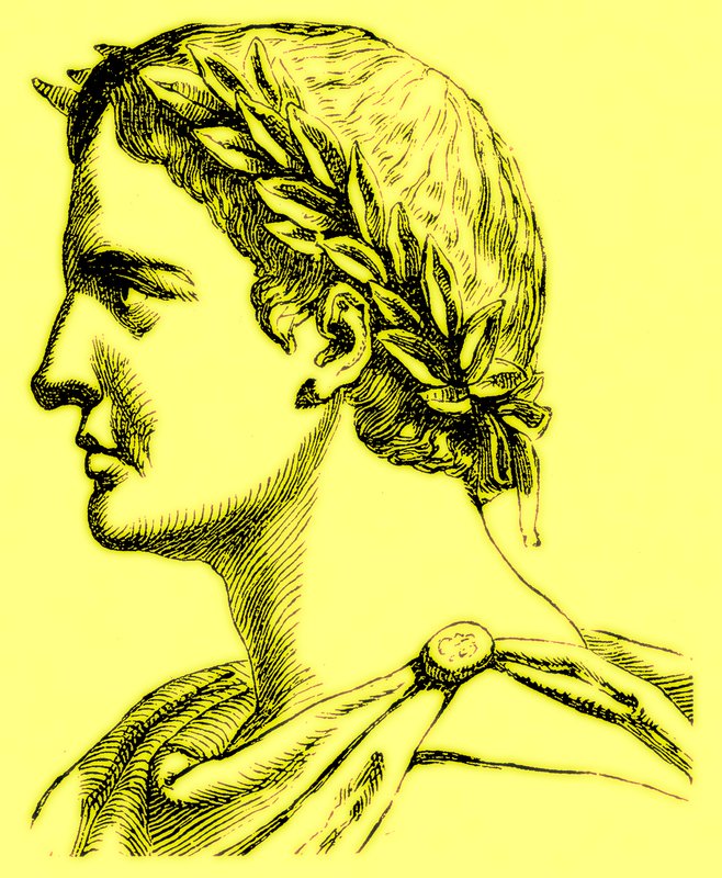 Ovidius Naso, illusztráció a The Illustrated History of the World-ből, megjelent 1880 körül (digitálisan javított kép) alkotó: English School