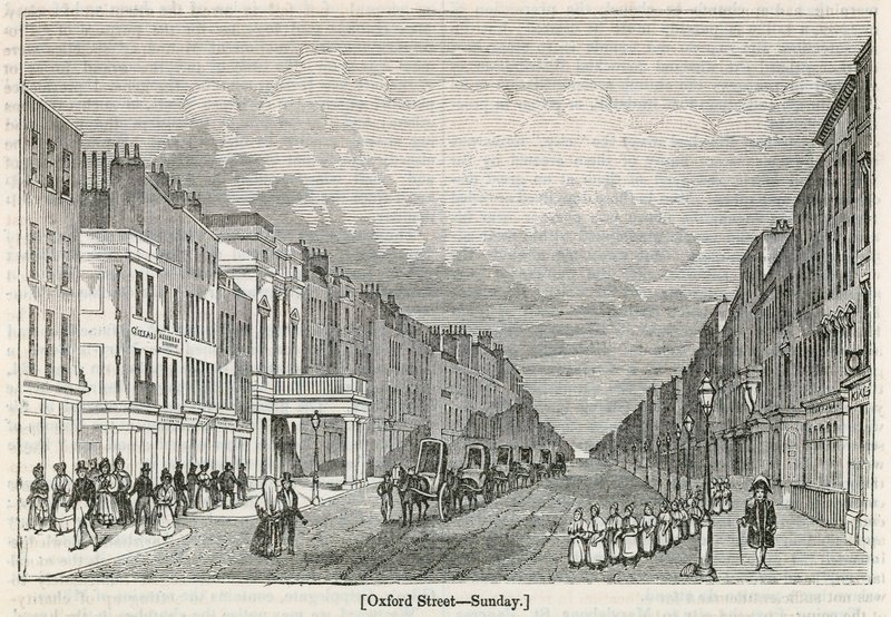 Oxford Street – vasárnap alkotó: English School
