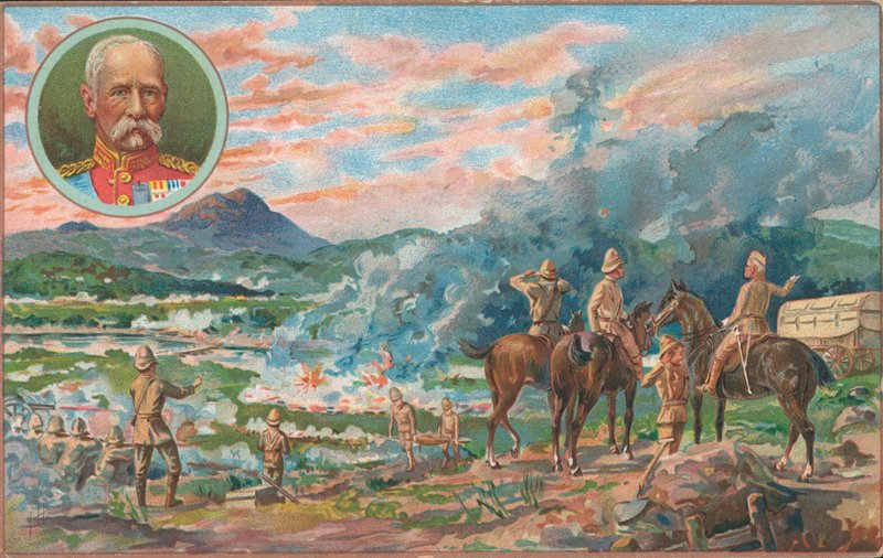 Paardeberg, búr háború, 1900. február alkotó: English School