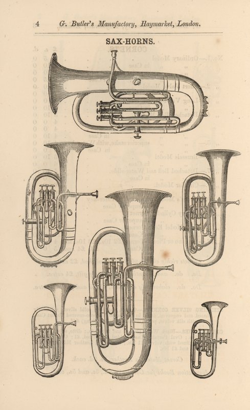 Oldal G Butler Illusztrált Hangszerkatalógusából (metszet) alkotó: English School