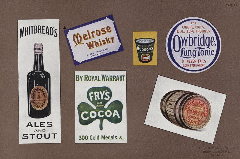 Oldal a Jordans Enamelled Signs kínálatából alkotó: English School