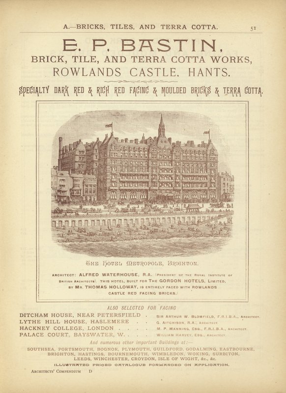 Oldal a The Architects, Surveyors and Engineers Compendium 1892-ből alkotó: English School
