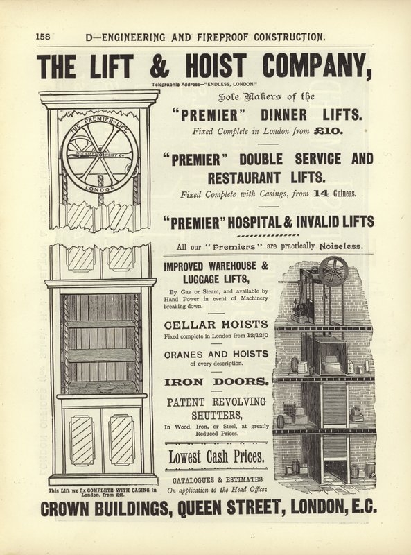 Oldal a The Architects, Surveyors and Engineers Compendium 1892-ből alkotó: English School