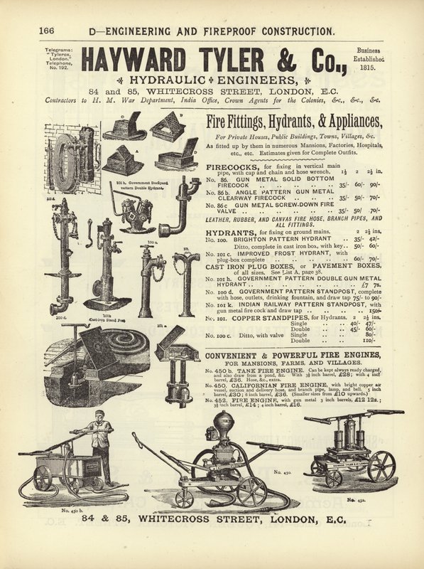 Oldal a The Architects, Surveyors and Engineers Compendium 1892-ből alkotó: English School