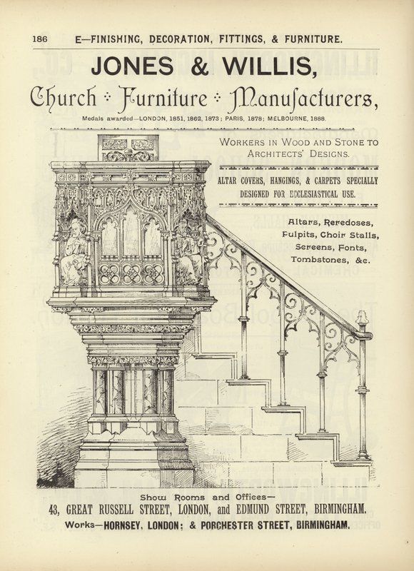 Oldal a The Architects, Surveyors and Engineers Compendium 1892-ből alkotó: English School