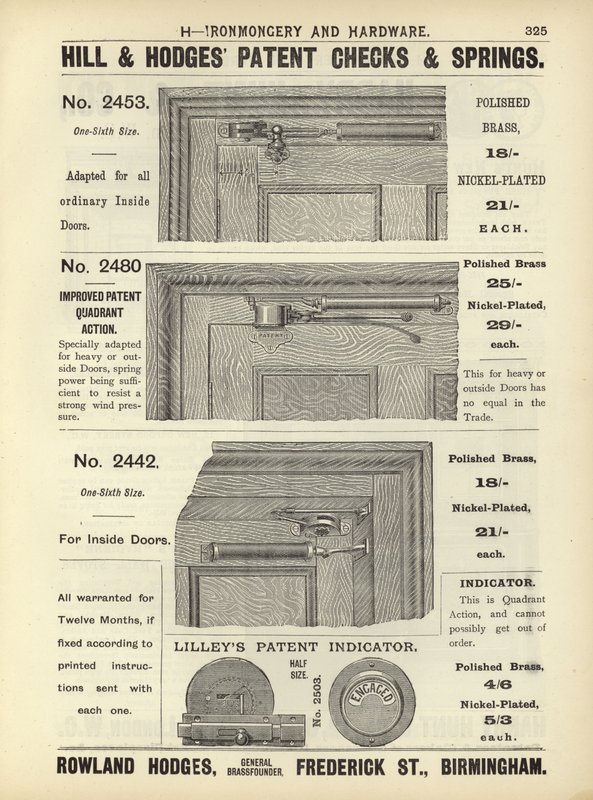 Oldal a The Architects, Surveyors and Engineers Compendium 1892-ből alkotó: English School