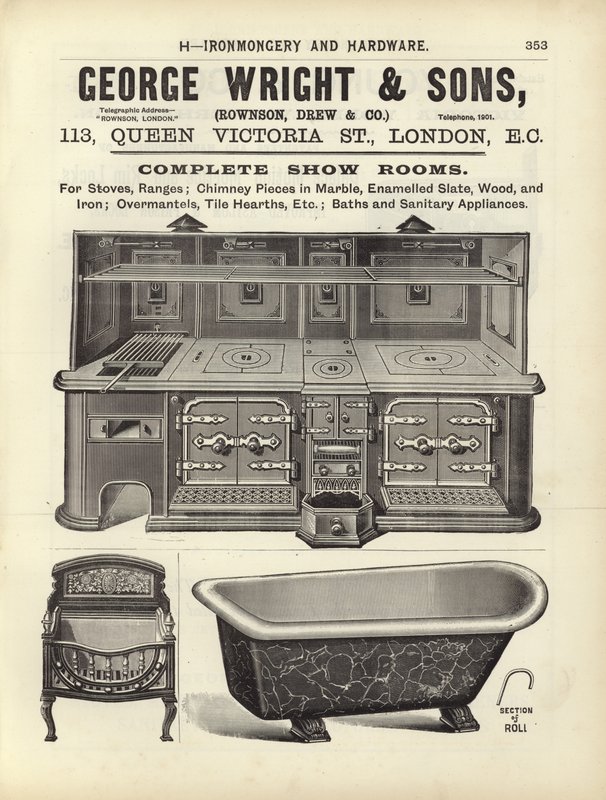 Oldal a The Architects, Surveyors and Engineers Compendium 1892-ből alkotó: English School