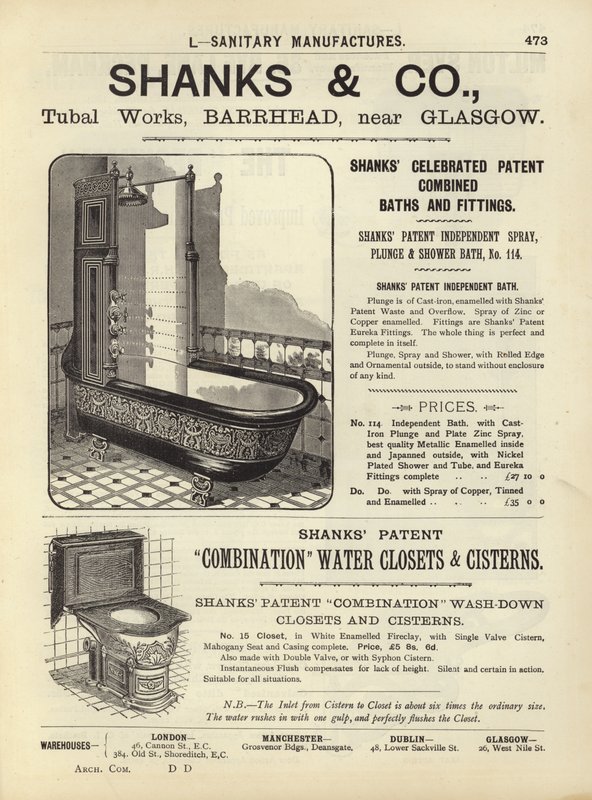 Oldal a The Architects, Surveyors and Engineers Compendium 1892-ből alkotó: English School