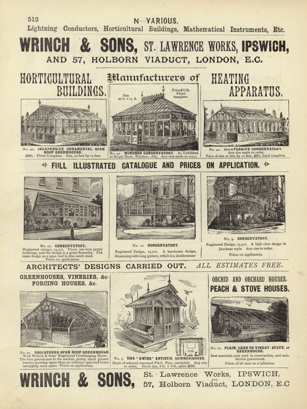 Oldal a The Architects, Surveyors and Engineers Compendium 1892-ből alkotó: English School