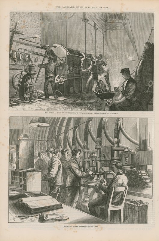 Oldal az Illustrated London News-ból alkotó: English School