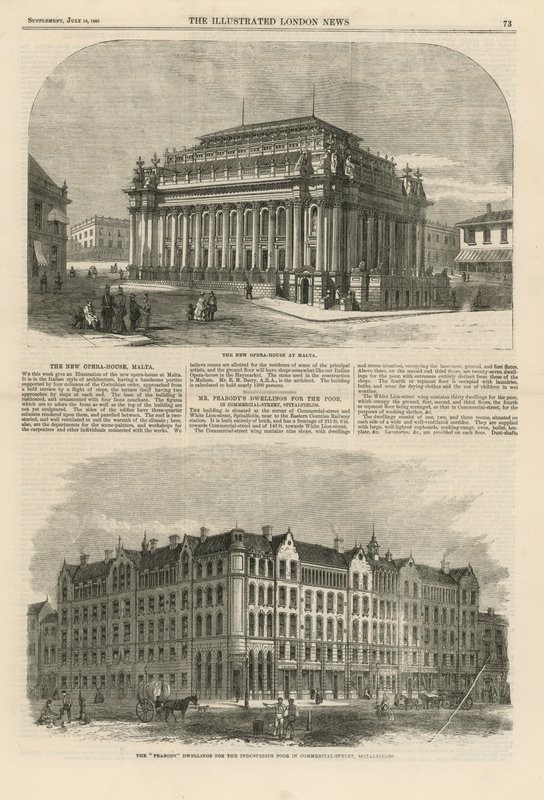 Oldal az Illustrated London News-ból alkotó: English School