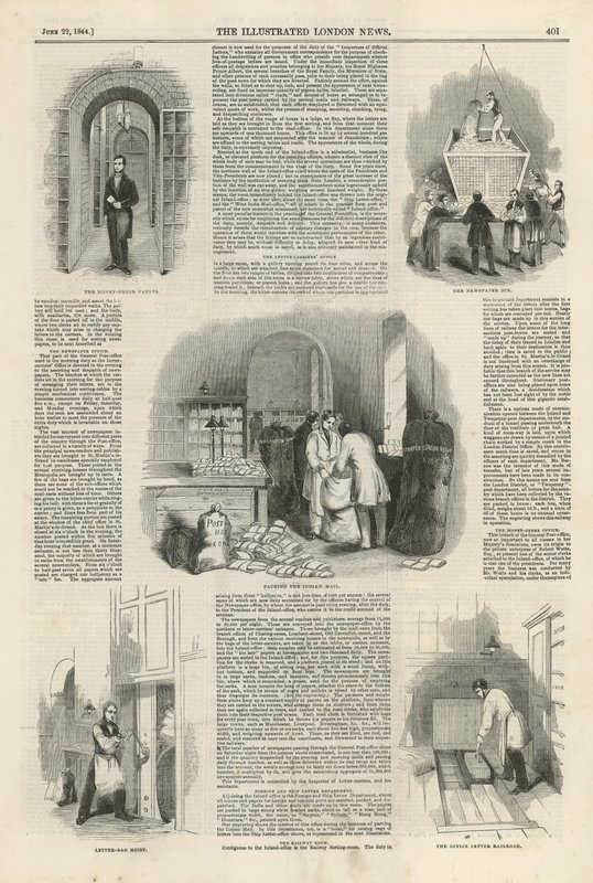 Oldal az Illustrated London News-ból alkotó: English School