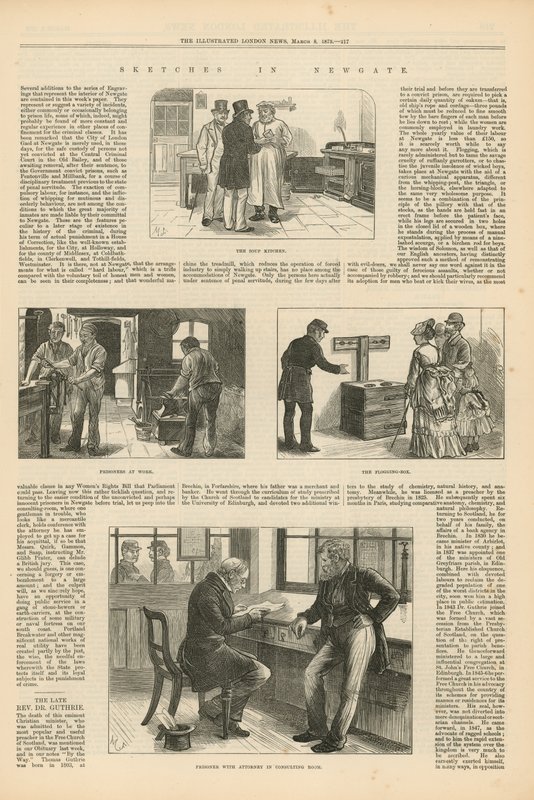 Oldal az Illustrated London News-ból alkotó: English School